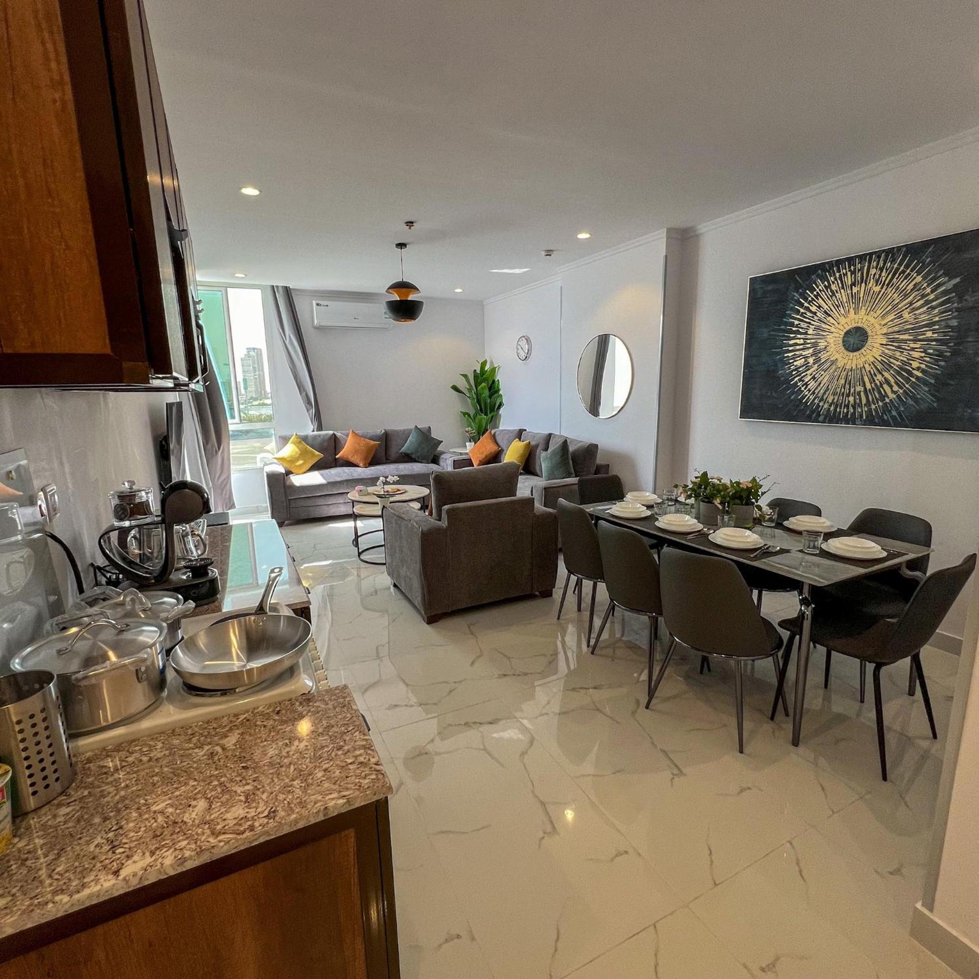 The Red Sea Apartment شقة البحر الأحمر Jidda Exteriör bild